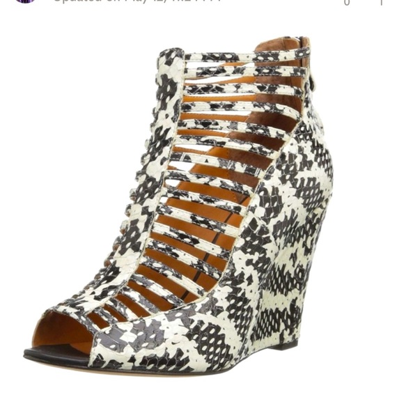 Rebecca Minkoff Shoes - Rebecca Minkoff ‘Sydney’ Snake Wedge Sandals 7